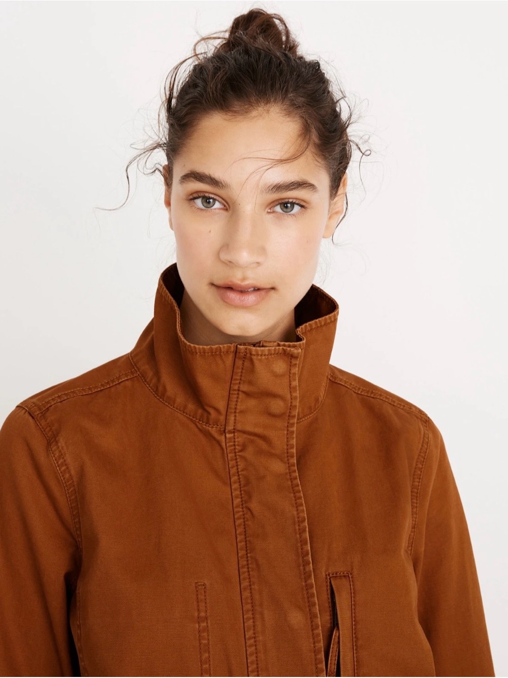 Madewell Utility Jacket Rust Color Size XS – Excellent Quality - Picture 2 of 12